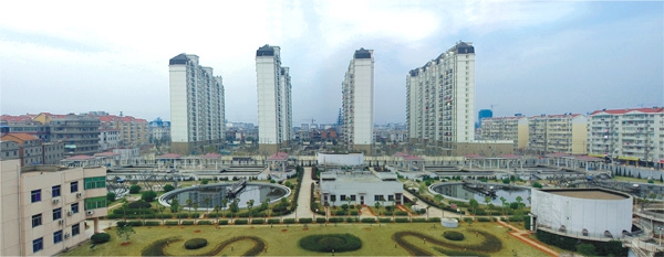 江西最大污水處理廠——南昌朝陽(yáng)污水處理廠二期工程（省、市優(yōu)良工程，獲滕王閣杯）